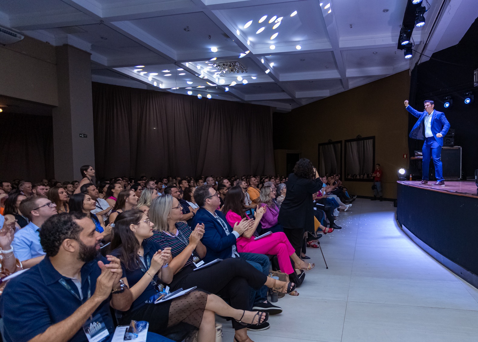 Plateia em evento